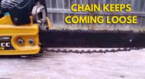 Read more about the article Chainsaw Chain Keeps Coming Loose? 5 EASY Fixes!