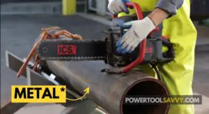 Read more about the article Can a Chainsaw Cut Through Metal? Here’s The TRUTH!