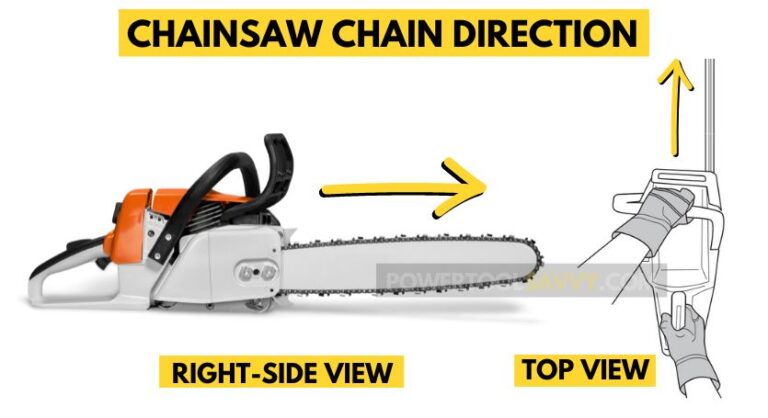 Correct Chainsaw Chain Direction With Real Pictures 8100