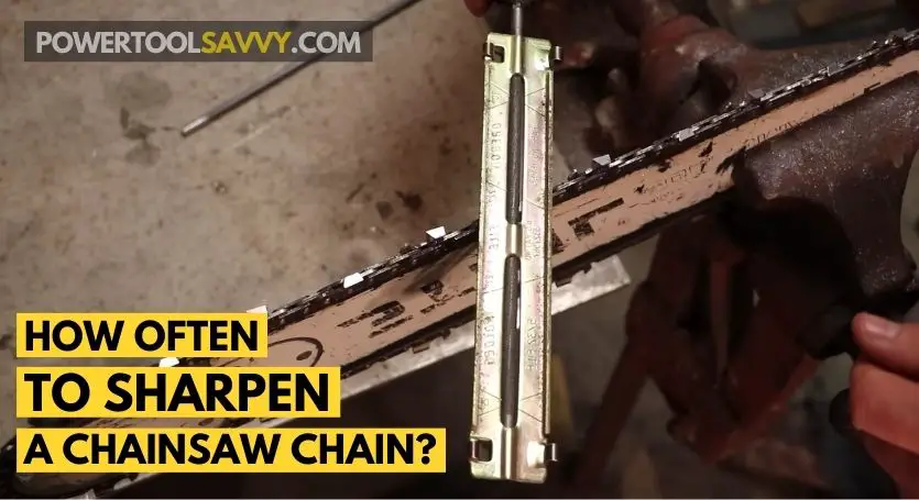 how often to sharpen a chainsaw chain (featured image)