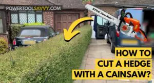 Read more about the article How to Cut a Hedge With a Chainsaw? (Is It SAFE?)