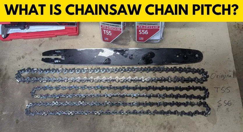 what is chainsaw chain pitch