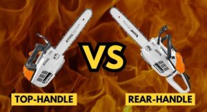 Read more about the article Top Handle VS Rear Handle Chainsaw (Price, Weight, Safety)