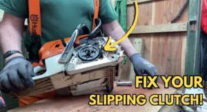 Read more about the article Chainsaw Clutch Slipping? Here are 5 EASY Fixes!